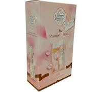 Luxury Shower Gift Set with Body Wash and Shower Foam Mousse Soft Floral Fragrance Pamper Duo in Presentation Box (Pamper Duo)