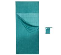 Luxury Silk Sleeping Bag Liner - 100% Natural Silk Travel Sheet - Anti Mosquito, Anti Bugs - Compact and Ultra lightweight