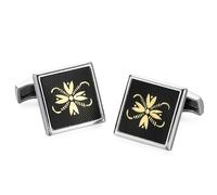 Luxury Silver Flower Shirt Cufflinks for Men's Cufflinks, Cufflinks, Jewellery Abotoaduras Practical Treatment