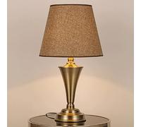 Luxury & Simple Study and Living Room Coffee Table Desk Lamp - Modern Amen Style with Hardware Fabric, Perfect for Bedrooms, Clubhouses, Hotel Guest Rooms