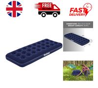 Luxury Single Inflatable Air Mattress with Quick Inflate for Camping Comfort