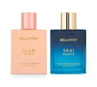 Luxury Skai and Glam Perfume for Unisex | EDP 100ml Each | Floral, Aquatic Long Lasting Perfume for Man & Woman