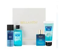 Luxury Skai Aquatic Gift Set for Man and Woman with Aloe Vera Body Wash 250 ml for Deep Cleansing, EDC Perfume 100 ml, Deo Body Parfum 150 ml & Perfume Body Lotion 200 ml