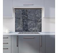 Luxury Slate Grey Quartz Effect Kitchen Splashback Warren Reed - Designer Grey 900mm x 750mm