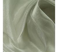 Luxury Small Gauze Check Silk Tissue Organza Fabric Dress Wedding 4 Colours 45" (Sample (10cm x 10cm), White Silver Grey 4611)
