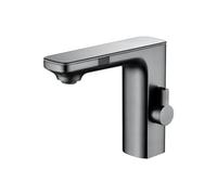 Luxury Smart Sensor Kitchen Faucet with Digital Display, Touchless Hot & Cold Water Mixer Tap for Bathroom, Sink, Bar & Farm - Modern Vanity Basin Faucet