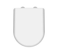 Luxury Soft Close D Shape Top Fix - White