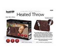 Luxury Soft Touch Electric Heated Throw Blanket 160 x 130 cm