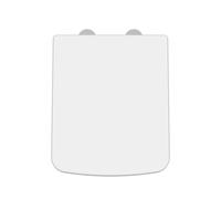 Luxury Square Top Fix Soft Close - Tapered Edge - White