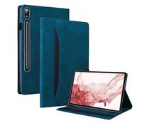 Luxury Stand Cover Suitable For Samsung Galaxy Tab S10 Lite 10.9inch SM-X400/X406B 2025 Front Support Anti-fall Leather Case(Blue)