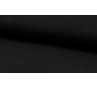 Luxury Stretchy Faux Suede Suedette Fabric Material - Black, 5MTR 500cmx145cm
