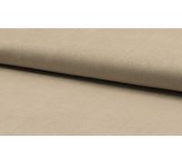 Luxury Stretchy Faux Suede Suedette Fabric Material - Sand, Sample 10cmx10cm