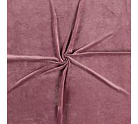 Luxury Stretchy Soft Velvet Velour Fabric Material - Dark Pink, 1/8MTR 50x37cm