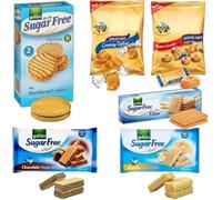 Luxury SugarFree | Gift Box for Diabetic-Friendly, Gullon Assorted Cookies, Wafers & Sweets, Keto-Friendly, Perfect Gifting for Mothers & Fathers Day, Anniversary, Christmas