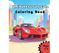 Luxury Supercars Coloring Book for Kids