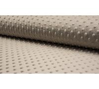 Luxury Supersoft DIMPLE Cuddle Soft Fleece Fabric Material - Sand, 1Mtr 150cmx100cm