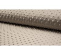 Luxury Supersoft DIMPLE Cuddle Soft Fleece Fabric Material - Sand, Precut - 1Mtr - 150cmx100cm