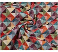 Luxury Tapestry Woven Curtain Upholstery Fabric Sofa Cushion Durable Material (A4 Sample (21 x 30cm), Little Holland)