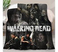 Luxury The Apocalyptic Walking Horror Drama Dead Throw Blanket, Flannel Halloween Blankets and Throws for Sofa, Washable Air Conditioned Blanket 40"*50" （100 * 130cm）