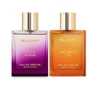 Luxury The Sweet Spot | Date Woman & Honey Oud Unisex | Long Lasting Perfume for Men and Women | 2 x 100ml | Floral, Woody & Fruity Premium | Fragrance You’ll Love