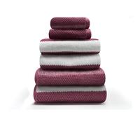 Luxury Towel Royal Stripe 100% Cotton Hand Towel, Bath Towels OR Bath Sheet 2 PK