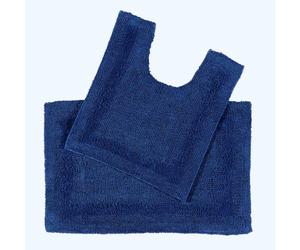Luxury Two Piece Cotton Bath Mat Set