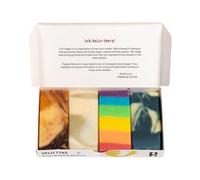 Luxury Uplifting Soap Gift Set - Handmade Natural Artisan Soap Collection, Essential Oil Bath & Body Bars, Premium Self-Care Gift Box for Women & Men