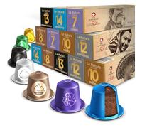 LUXURY VARIETY PACK | 120 coffee capsules in 6 different varieties | 100% Recyclable | Nespresso®* compatible coffee capsules from La Natura Lifestyle | Made in Switzerland