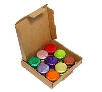 Luxury Vegan Chocolate Creams | 18 Fondant Dark Chocolates, 9 Flavour Assortment | Perfect Vegan Gift