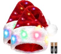 Luxury Velvet Santa Claus Hat for Adults & Kids - Extra Thick Comfortable Design - Ideal for Christmas Parties, New Year Celebrations, and Festive Gifts