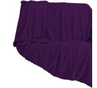 Luxury Waffle Whisper Soft Blanket Honeycomb Warm Throw Over Sofa Fleece Throw Blanket (Purple, Single)