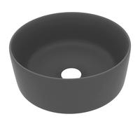 Luxury Wash Basin Round Ceramic Bathroom Vanity Sink Multi Colours vidaXL