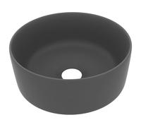 Luxury Wash Basin Round Ceramic Bathroom Vanity Sink Multi Colours vidaXL