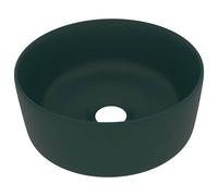Luxury Wash Basin Round Ceramic Bathroom Vanity Sink Multi Colours vidaXL