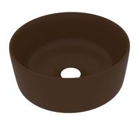 Luxury Wash Basin Round Ceramic Bathroom Vanity Sink Multi Colours vidaXL