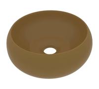 Luxury Wash Basin Round Ceramic Bathroom Vanity Sink Multi Colours vidaXL