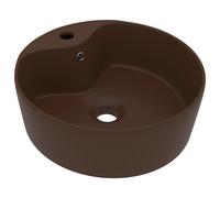 Luxury Wash Basin with Overflow Ceramic Bathroom Sink Multi Colours vidaXL