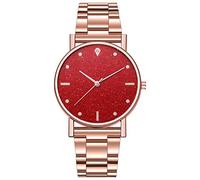 Luxury Watch Casual Steel Bracele Dial Quartz Stainless Watch Watches Women's Watch Two Tone Watch (F, One Size)