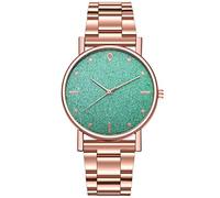 Luxury Watch Casual Steel Bracele Dial Quartz Stainless Watch Watches Women's Watch Two Tone Watch (H, One Size)