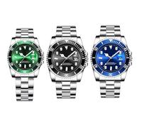 Luxury Watch | Steel Strap Business Analog Mens Watch | 42mm Waterproof Wristwatch | Mens Watches Chronograph Stainless Steel Analog | Men's Wrist Watches | Business Casual Fashion