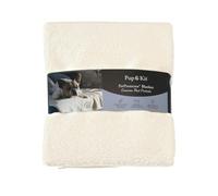 Luxury Waterproof Pet Protector Fleece Dog Blanket - Extra Large 121x72cm Natural Colour, Machine Washable & Tumble Dry, Protects Sofa, Bed, Car, Crate, Floors, Travel Mat