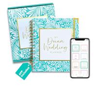 Luxury Wedding Planner & Organiser Book - Engagement Gift for Bride | 14-Section Wedding Planning Diary with Guest List, Budget Tracker, Moodboards, Table Planner & Timeline | Keepsake Wedding Journal