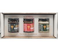 Luxury Welsh Honey Gift Set - 2* Great Taste Award Winners - Premium Heather Blend Wildflower &Soft Set - Perfect for Presents and Special Occasions - 100% Recyclable Packaging