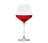 Luxury Wine Glass Collection, Expertly Designed Stem and Cold-Cut Rim for Smooth Sipping, Hand-Blown Crystal Construction with Dishwasher Safe Conveni
