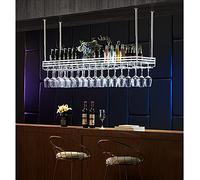 Luxury Wine Glass Rack Hanging from Ceiling Shelf for Home Bar Lightweight and Creative Design with Upside Down Hanging Feature