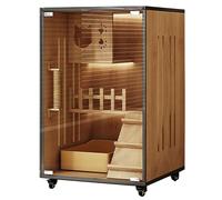 Luxury Wooden Outdoor Indoor Cat House Kitten Enclosure Cage with Scratching Post Wheels LED Light, Multifunctional Cat Condo with Escape Door for 1-2 Kittens(90 * 60 * 60cm)