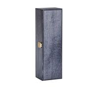 Luxury Wooden Wine Champagne Whisky Bottle Gift Box (Blue)