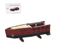 Luxury Yacht Construction Kit, 120 cm Modular Large Luxury Yacht Model, MOC Clamping Blocks, Superyacht Model with Detailed Multideck Interior, Cruise Large Ship Gift for Collectors, 5310 Pieces