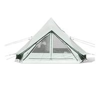Luxury Yurt Tent for 5~6 Person Waterproof Cotton Canvas Tent with Sturdy Center Pole Ideal for 4 Season Camping Learned extensively