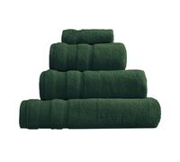 Luxury Zero Twist Egyptian Cotton Towels Allure Bath Fashions Dark Green Bath Sheet